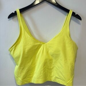 lululemon athletica Yellow Tank Top
